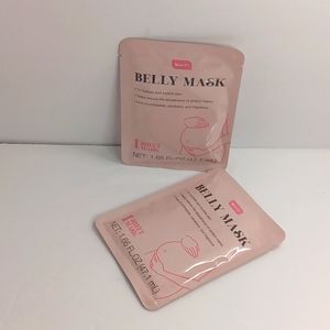 B-pure hydrate BELLY pregnancy mom tummy sheet mask set of 2